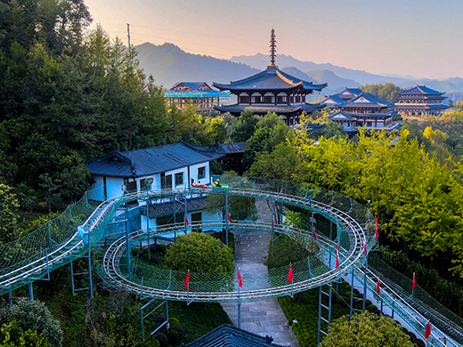 浙江衢州開化根宮佛國文化旅游區-浙江鵬鳴游樂設備有限公司